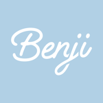 Benji White Logo BG